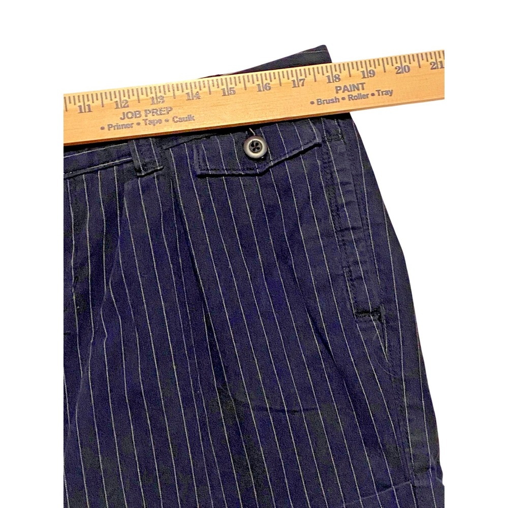 LADIES AMERICAN EAGLE OUTFITTERS LIVE YOUR LIFE SHORTS PIN STRIPE SIZE 10 B30-05 - Picture 5 of 9